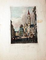 Der Kohlmarkt und St Michaelsplatz in Wien