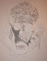 Untitled (Abstract Skull)