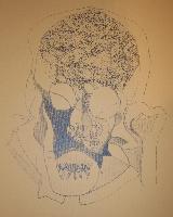 Untitled (Abstract Skull)