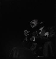 Actor on Stage Pleading