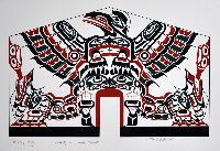 Kwa-Giulth Raven and Sisiutl