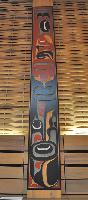 House Beam Design for Ceremonial Hall  (Thunderbird and Whale)