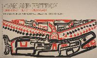 Form And Freedom Indian Art of the Northwest Coast; Ceremonial Curtain Nootka Tribe; Poster