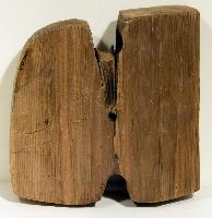 Untitled (Rough-hewn abstract sculpture)