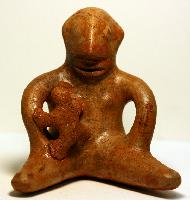 Untitled (Human Figure with Child)