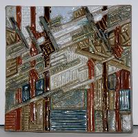 Untitled (Carved Tile)