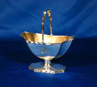 English Silver Sugar Basket