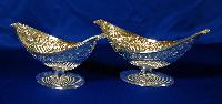 Pair of Scottish Sweetmeat Dishes