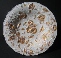 Meissen Gold Leafed Porcelain Dish