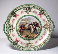Sevres Combat de Heilsberg Plate