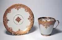 Tsar Alexander III Cup and Alexander II Saucer