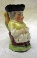 Chelsea figurine; Toby Jug