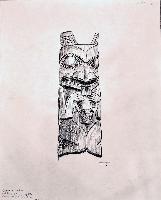 Grizzly Eating Man: Guardian Totem