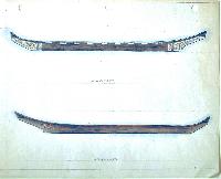 Canoes, Two Watercolour Kwakiutl