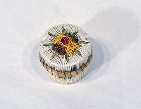 Untitled (Porcupine Quill Basket)