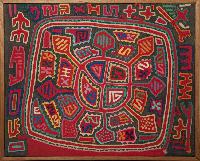 Red and Black Mola