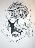 Untitled (Abstract Skull)