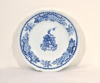 Blue and White Copeland Armorial Plate