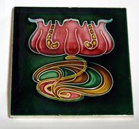 Untitled (Art Nouveau Tile)