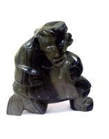 Stone Figure with Hooves