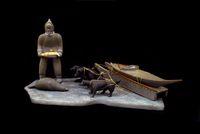 Great Whale River Hunting Scene