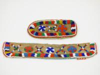 Beaded Leather Appliqué Bands