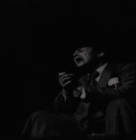 Actor on Stage Pleading