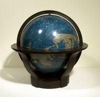 Untitled (Astrological Globes Showing the Glastonbury Zodiac)