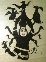 Man Carried to the Moon
