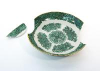 Green Fitzhugh Saucer