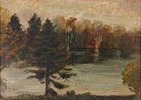 Landscape with Water and Trees