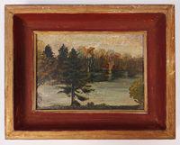 Landscape with Water and Trees