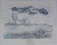 Untitled (Landscape Sketch)