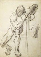 Sitting Nude Male