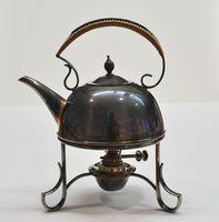 Untitled (tea kettle and stand)