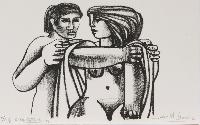 Untitled (Nude Woman and Man)