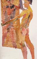 Figure And Mirror