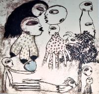 Untitled (Abstract Nudes)