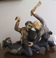 Untitled (Two Men Struggling With Fish (Fishermen))