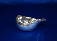 English Silver Pap Boat
