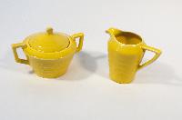 Untitled (Tray, Creamer, Bowl, Lid)