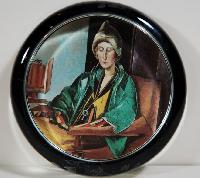 Paperweight feauturing a reproduction of 