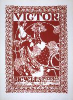 Untitled (Poster for Victor Bicycles)