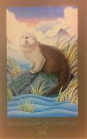 Native Sea Otter; Vancouver 100th Anniverssary Poster