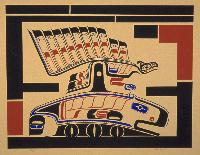 Untitled (Thunderbird and Whale)