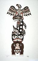 Kwagulth Eagle, Killer Whale and Beaver
