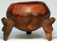 Untitled (Bird Effigy Tripod Bowl)