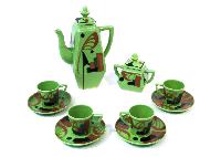 Untitled (Art Deco Espresso Set)