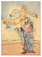 Untitled (Two Figures, Old Man and Angel)