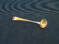 English Silver Dressing Spoon